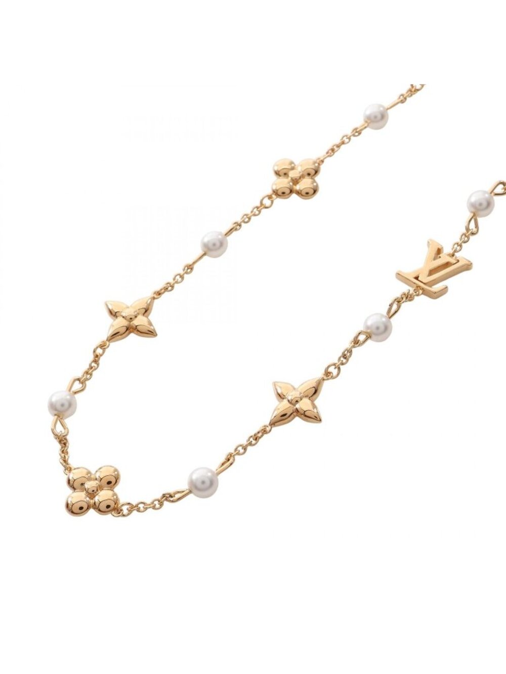 Louis Vuitton Necklace Gold
